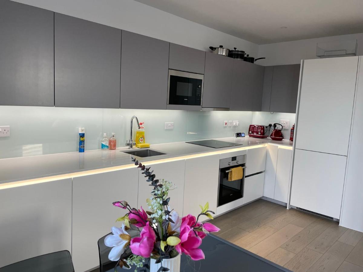 Modern & Spacious Penthouse In North London Apartment Екстериор снимка